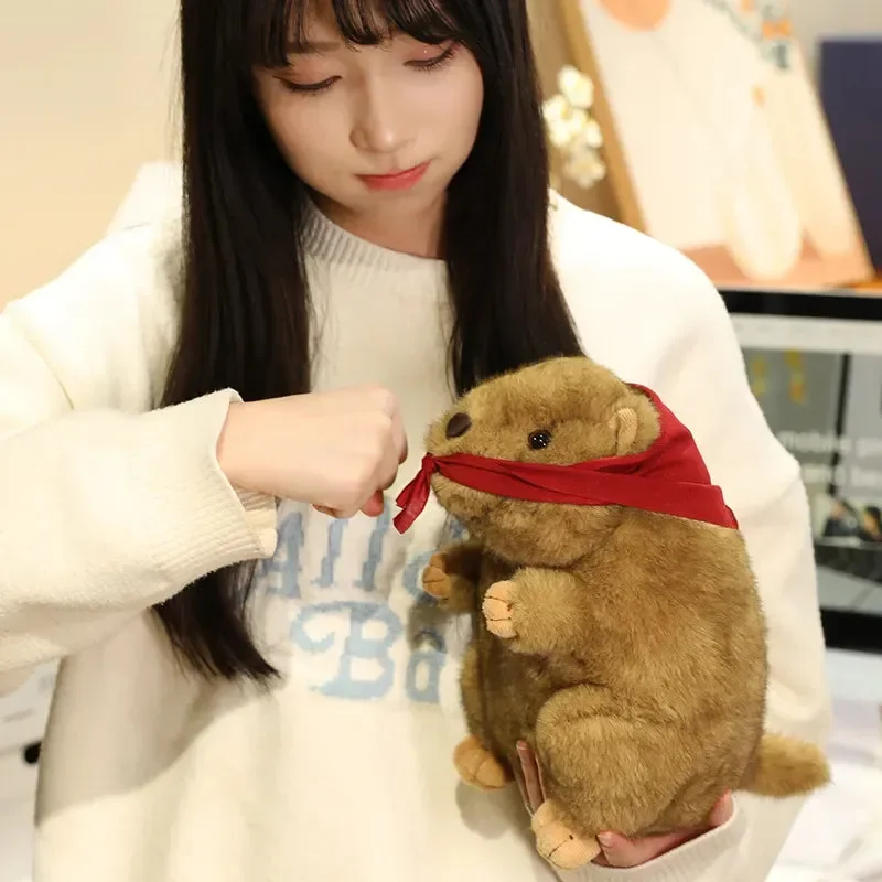 Groundhog Earthy Cuddles Plushie - Image 4