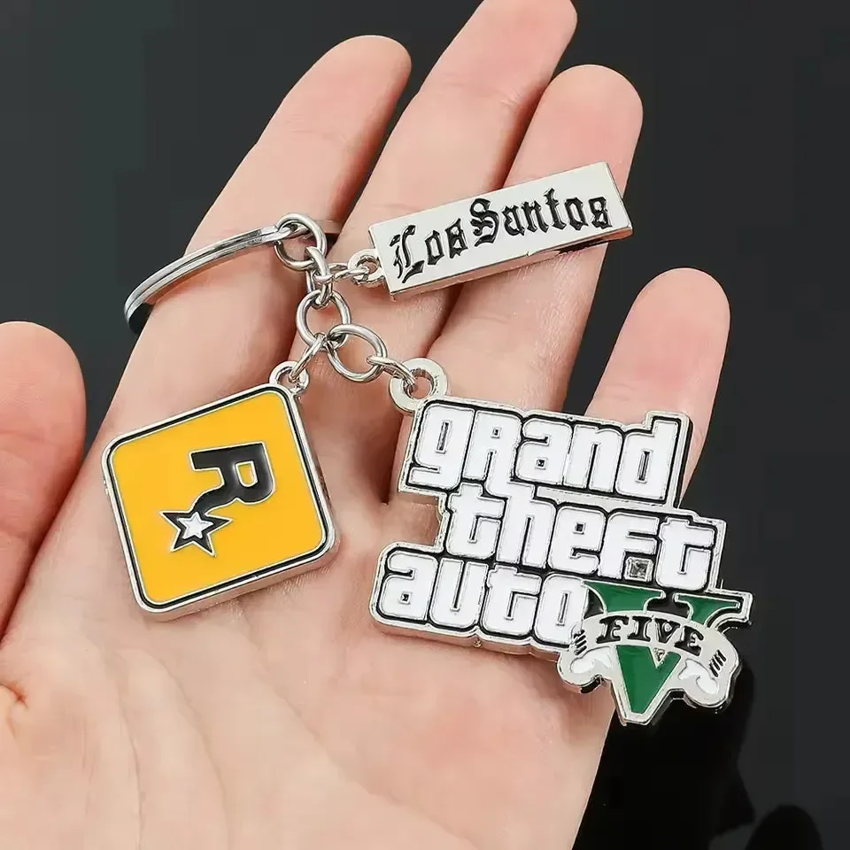 GTA Five Metal Keychain - Image 2