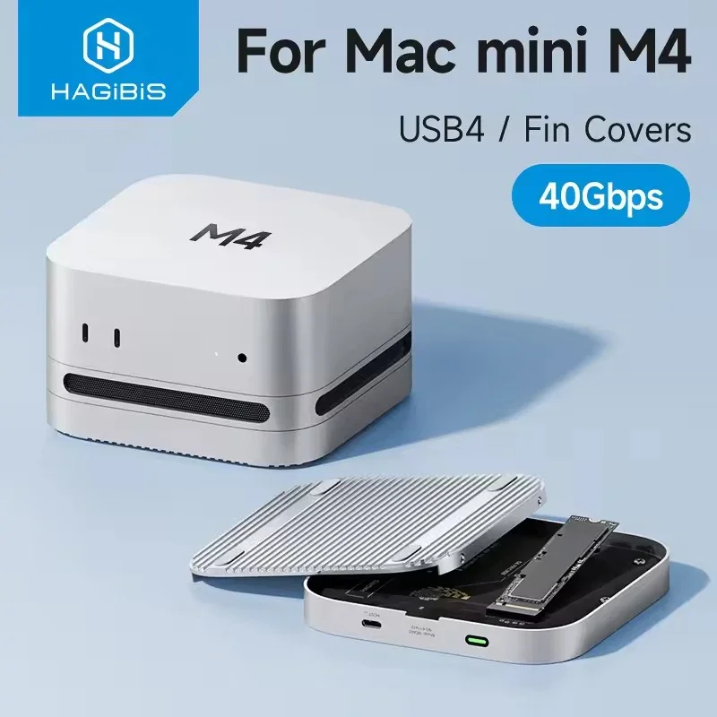 Hagibis USB4 M.2 NVMe SSD Enclosure for Mac