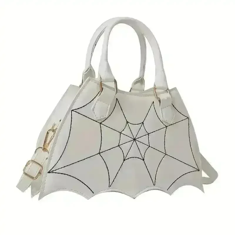 Halloween Bat & Spider Web Crossbody Bag - Image 10