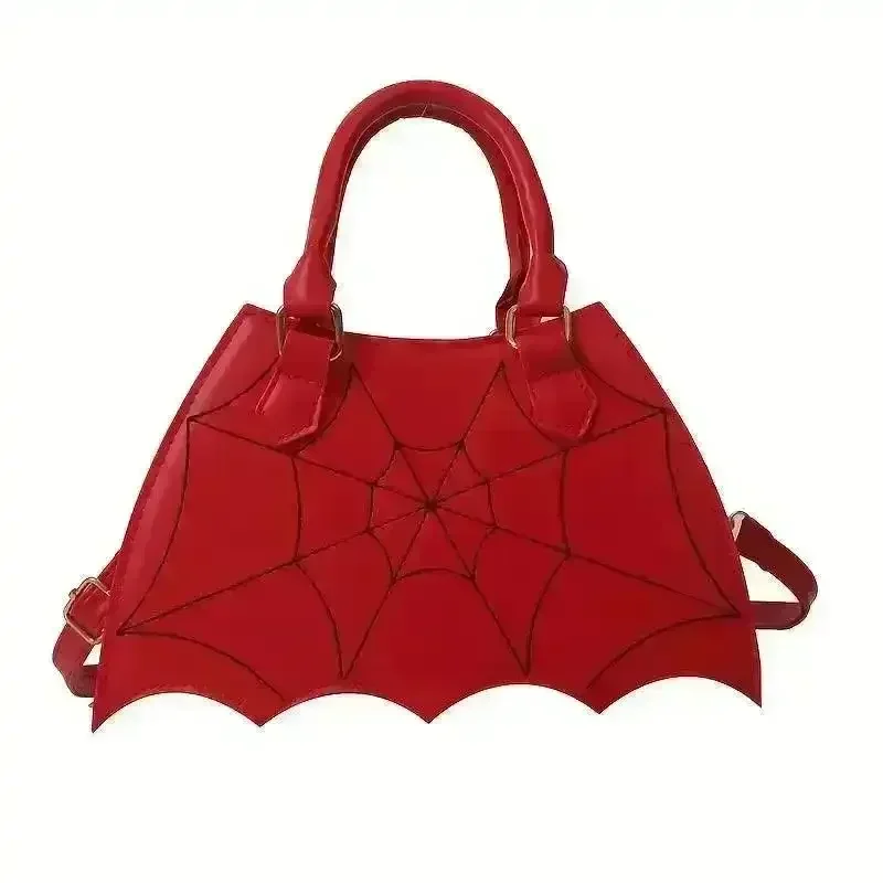 Halloween Bat & Spider Web Crossbody Bag - Image 13