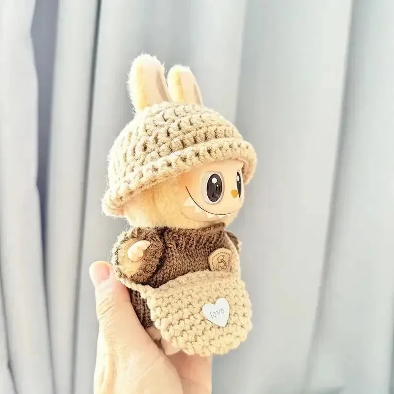 Handmade Labubu Crochet Animal Outfits - Image 8