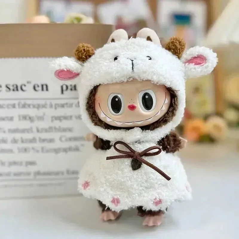 Handmade Labubu White Sheep Outfit - Image 4