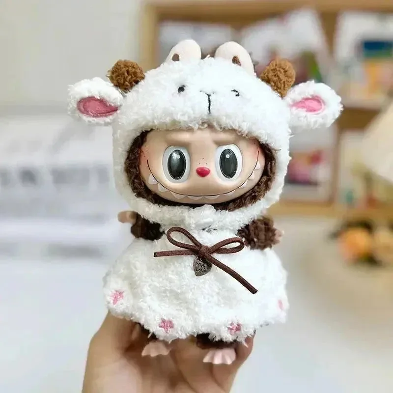 Handmade Labubu White Sheep Outfit - Image 5