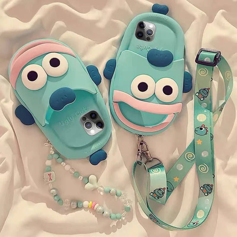 Hangyodon Funny Slipper Phone Case (for iPhones)