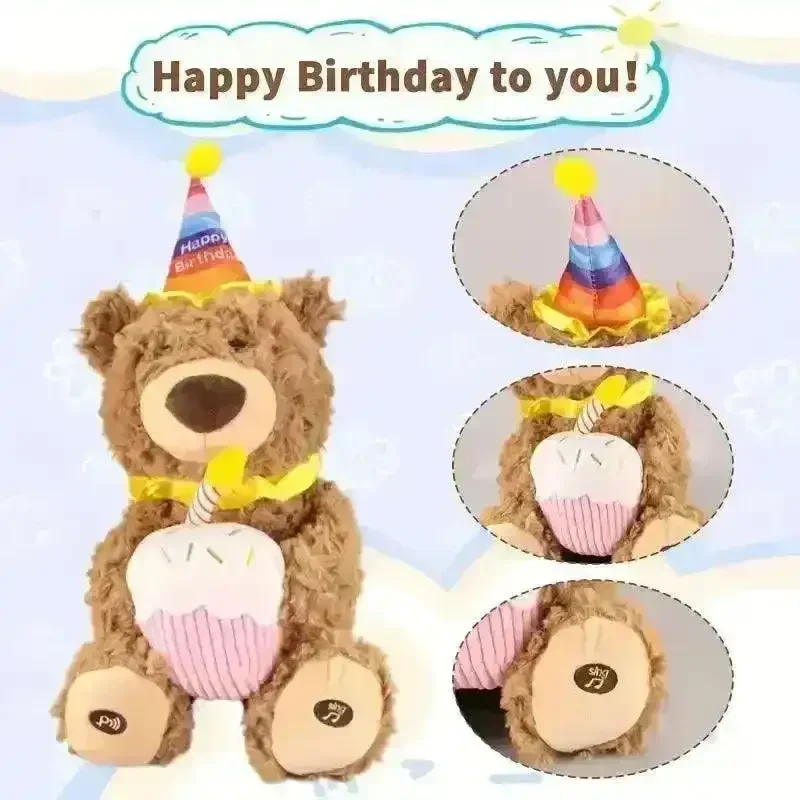 Happy Birthday Singing Bear - Image 2