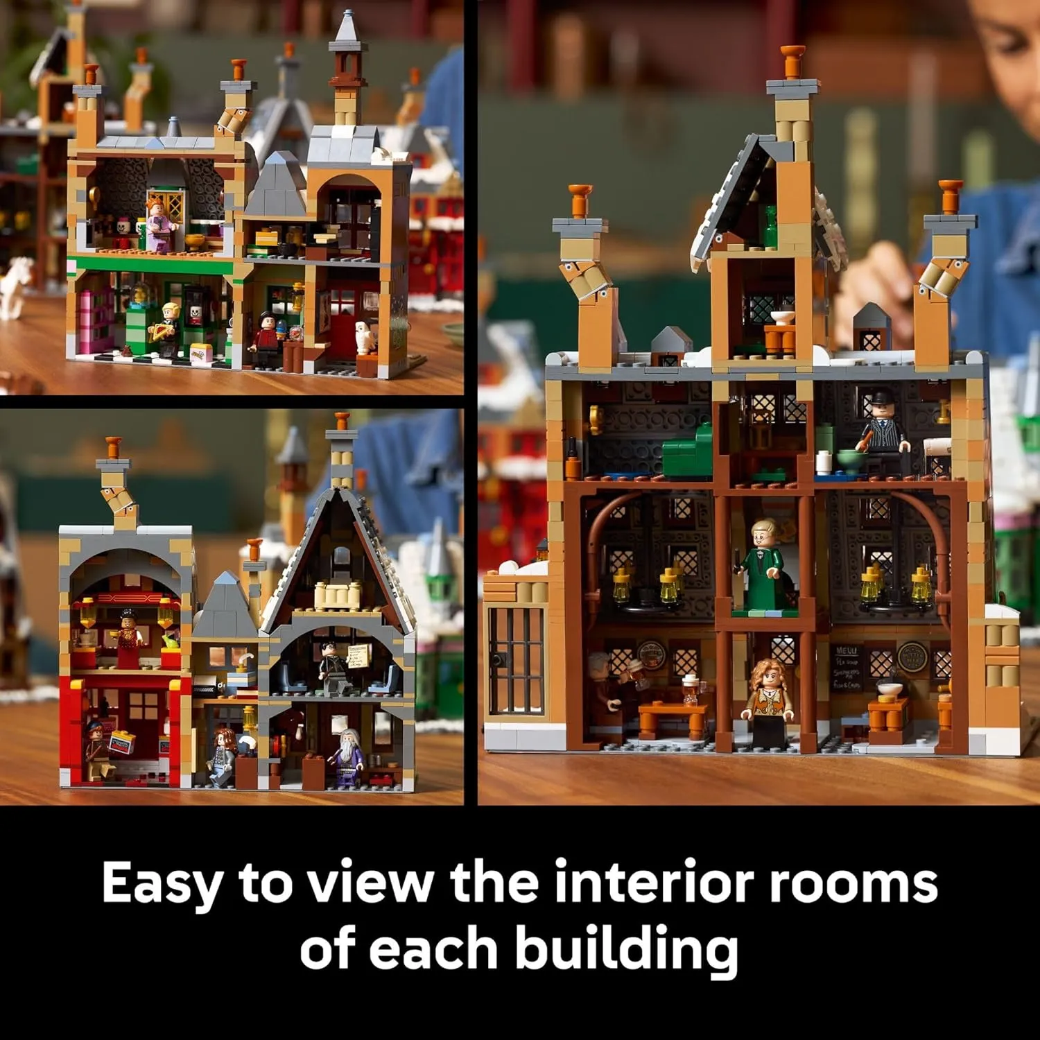 Harry Potter Hogsmeade Village Blocks (3228 Pcs) - Image 5