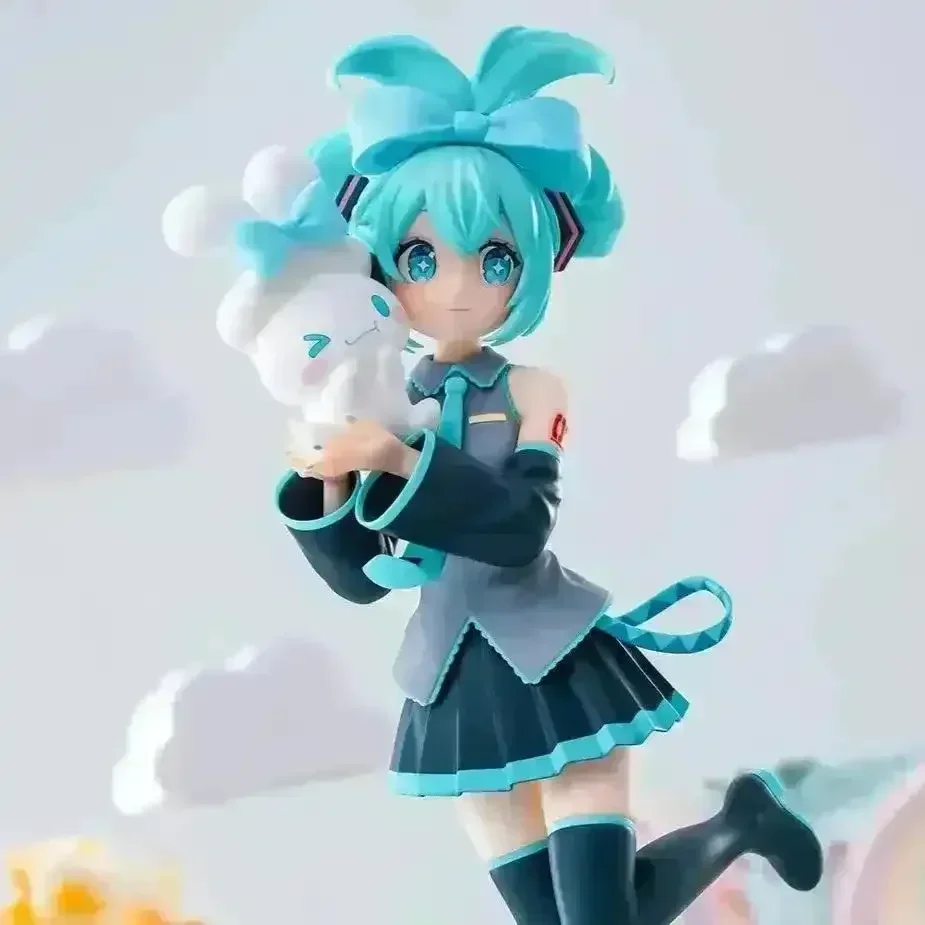 Hatsune Miku X Cinnamoroll Figurine (17CM) - Image 2