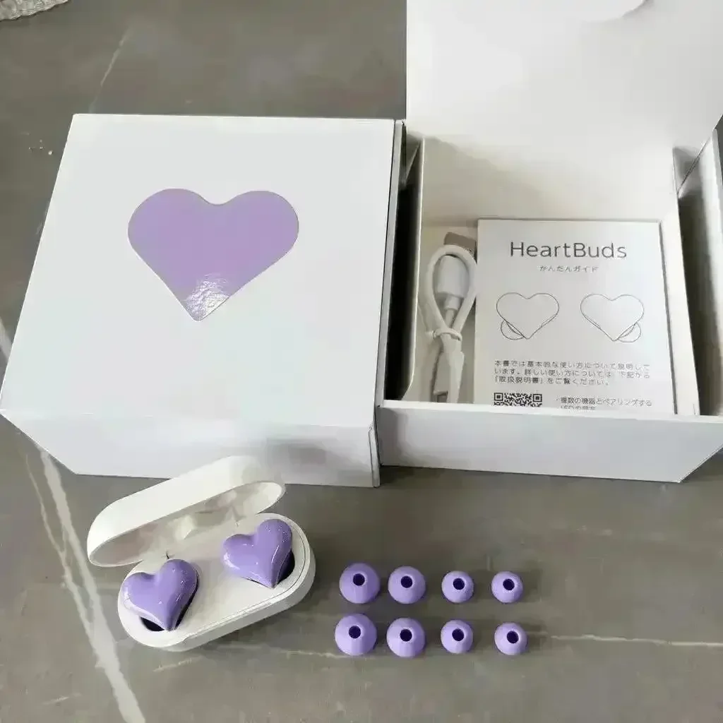 Heartbuds Bluetooth Wireless Heart Shaped Earphones - Image 10