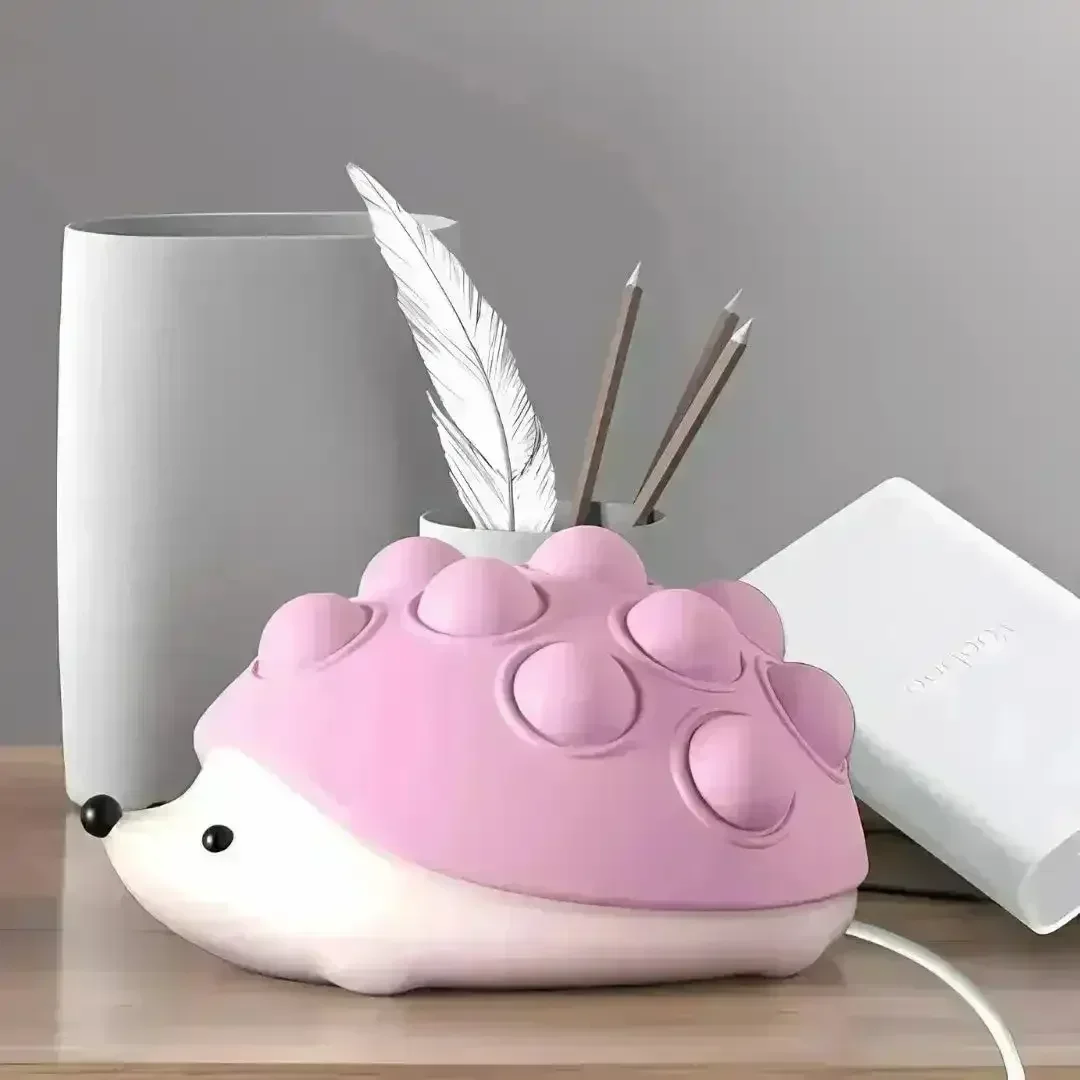 Hedgehog Pop It Silicone Night Light - Image 7