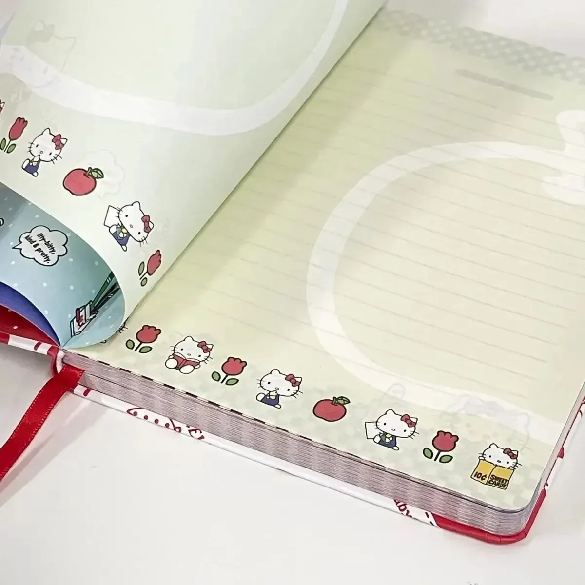 Hello Doodle Kitty A5 Hardcover Notebook - Image 6