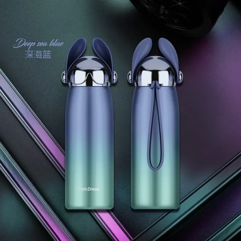 Hello Dream Stitch Ears Insulated Bottle (500 ml) - Image 7