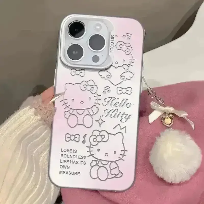 Hello Kitty and Kuromi Vibe Phone Case (For iPhones) - Image 3