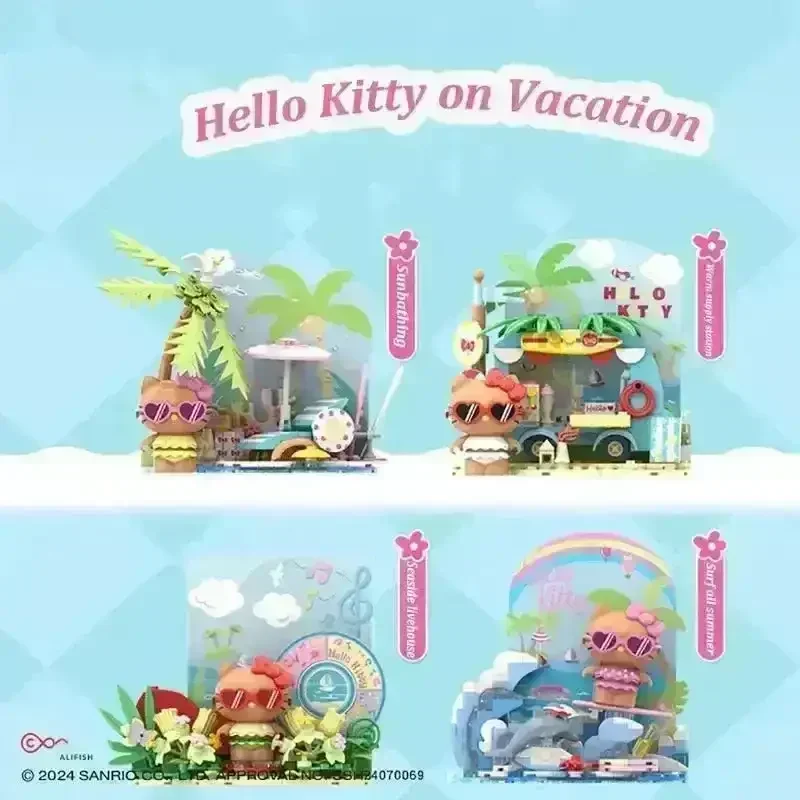 Hello Kitty Beach Vacation Series Figurines - Image 4