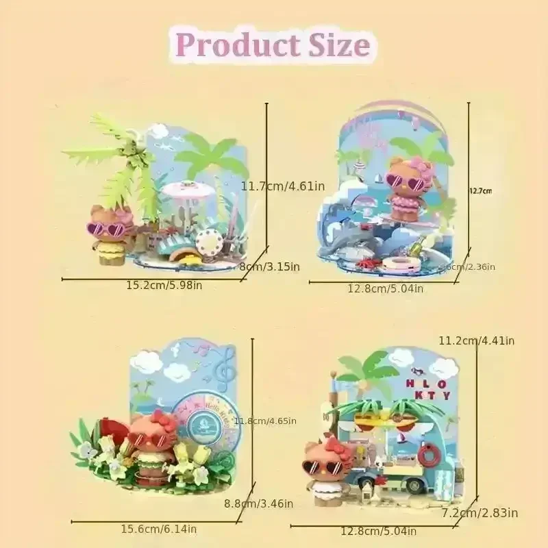 Hello Kitty Beach Vacation Series Figurines - Image 7