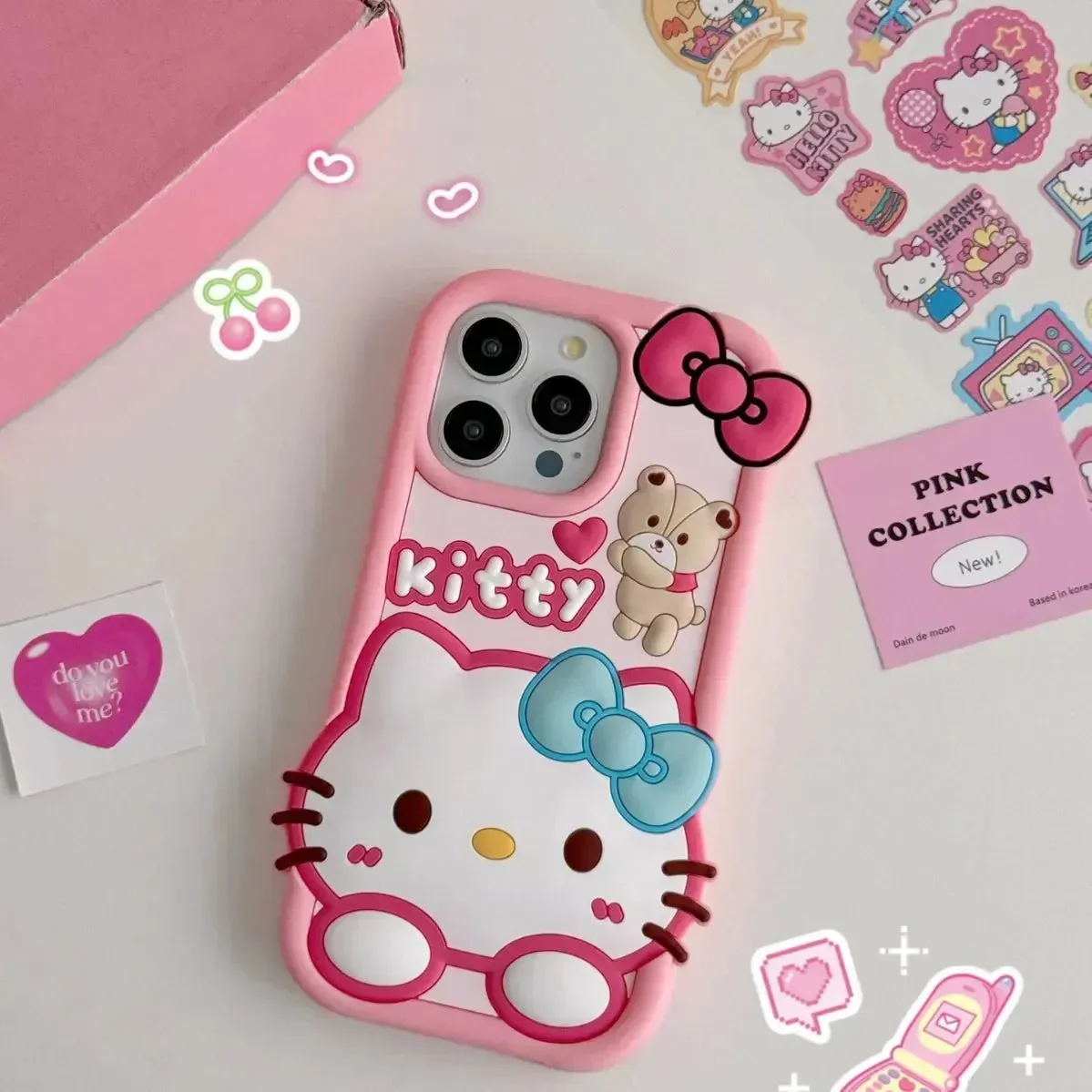 Hello Kitty Bow Funny Case (For iPhones) - Image 2