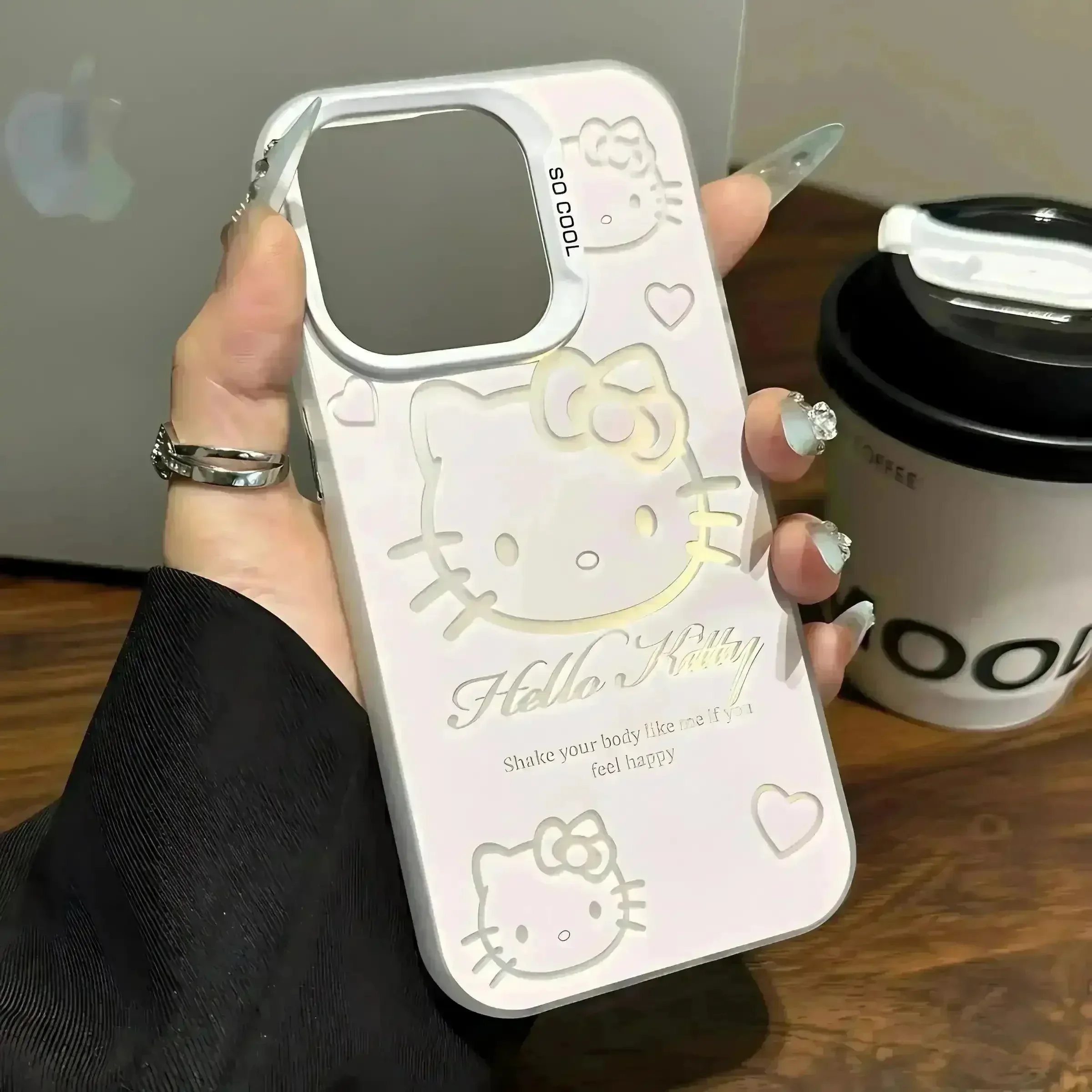 Hello Kitty Charm Bracket Case (For iPhones) - Image 2