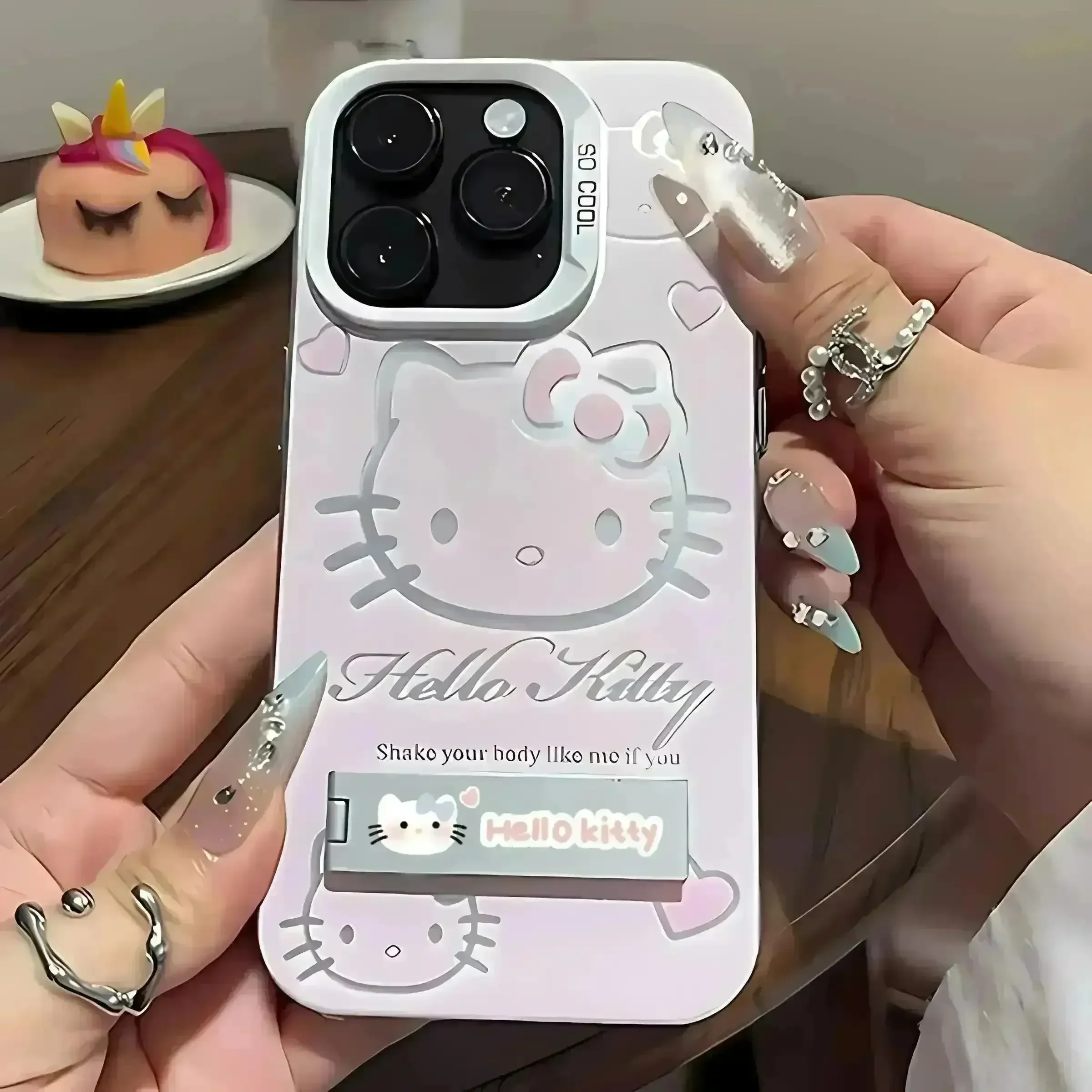 Hello Kitty Charm Bracket Case (For iPhones) - Image 6