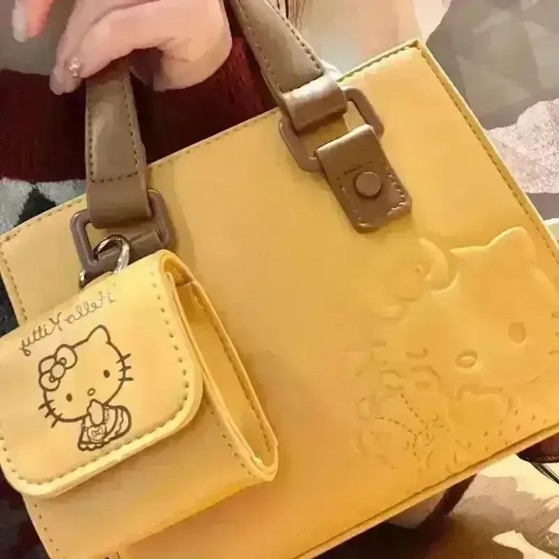 Hello Kitty Mustard Handbag - Image 5