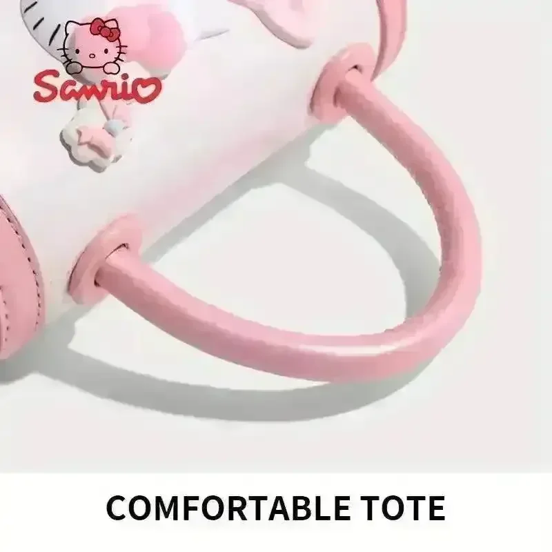 Hello Kitty Pink and White Saddle Bag - Image 13