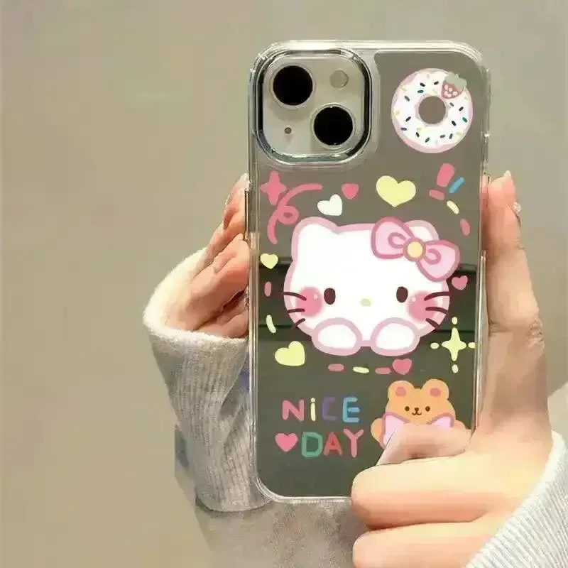 Hello Kitty Pochacco Mirror Case (For iPhones) - Image 5