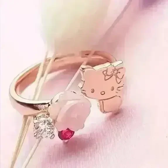 Hello Kitty Rose Ring - Image 2