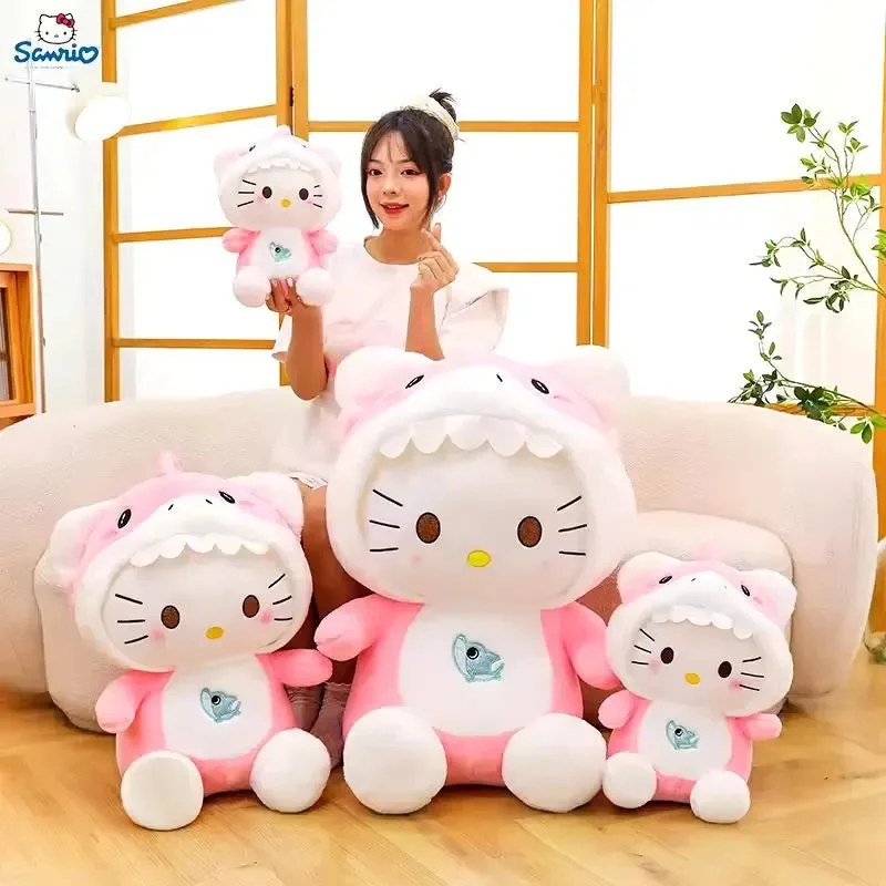 Hello Kitty Shark Cosplay Plush Toy (45 cm) - Image 6