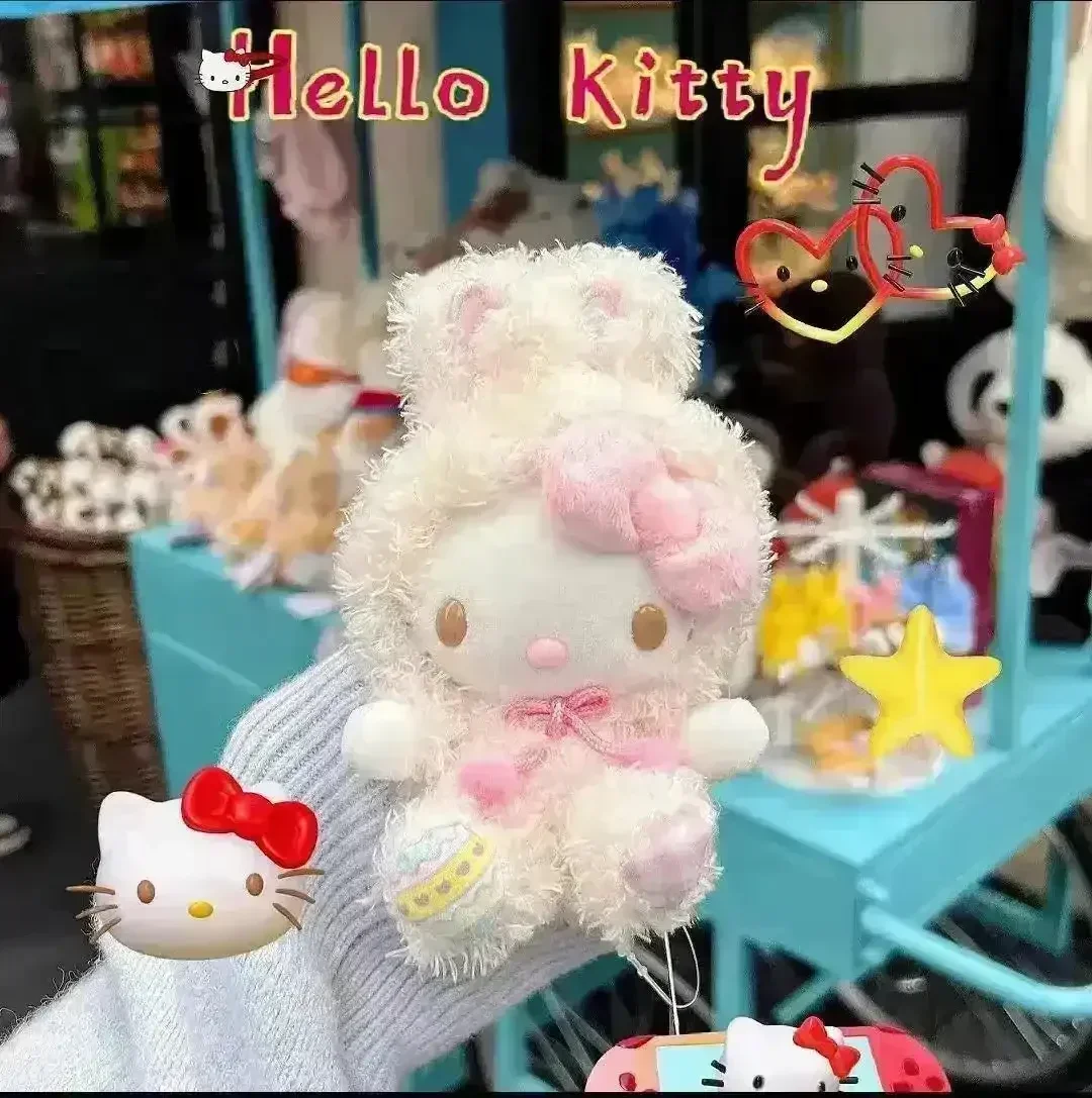 Hello Kitty Trending Furry Keychain - Image 2