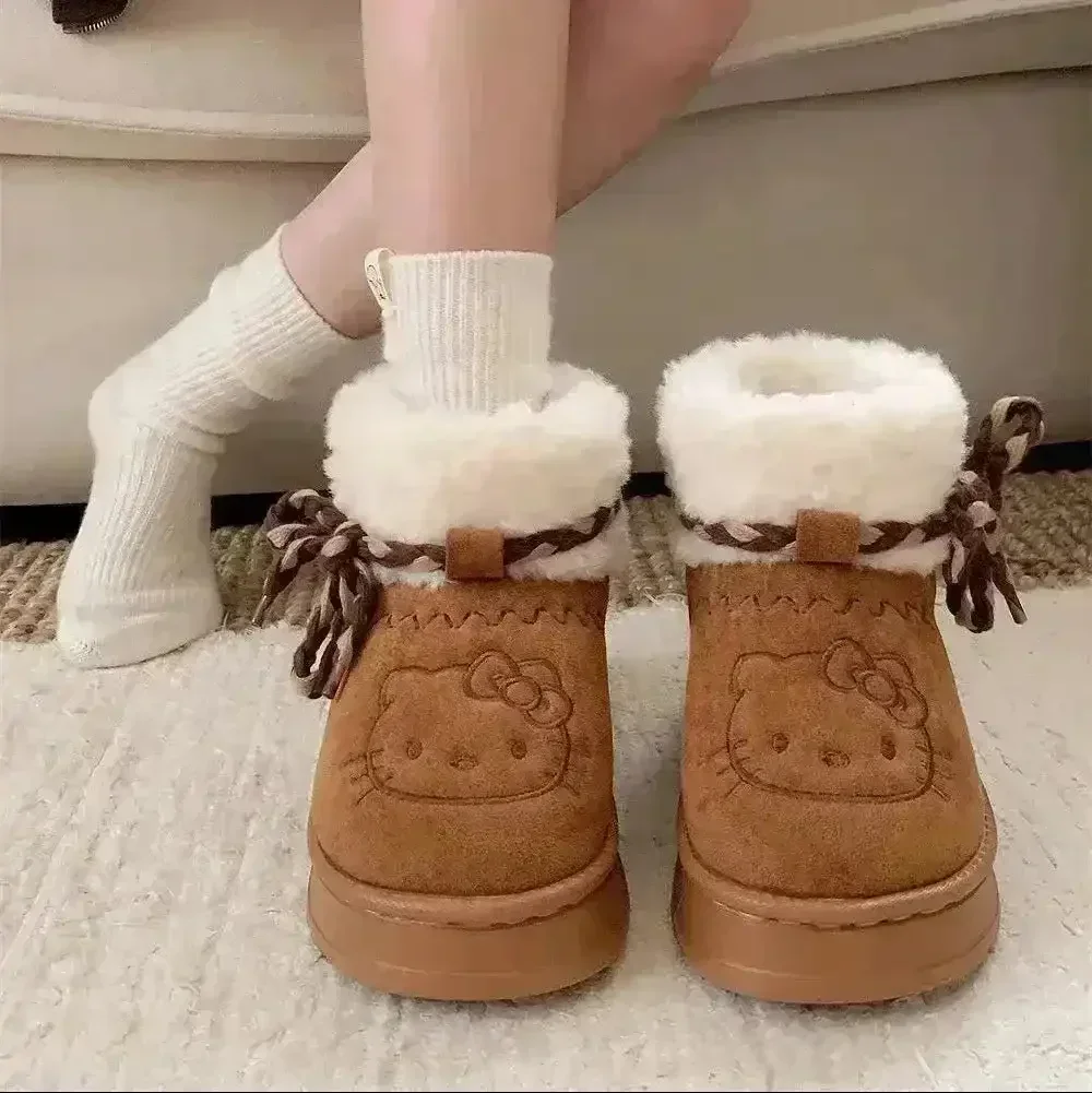 Hello Kitty Low-Top Winter Snow Boots - Image 2