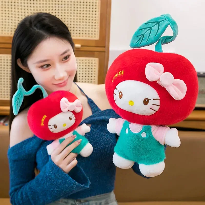 Hello KT Apple Hat Plush - Image 3