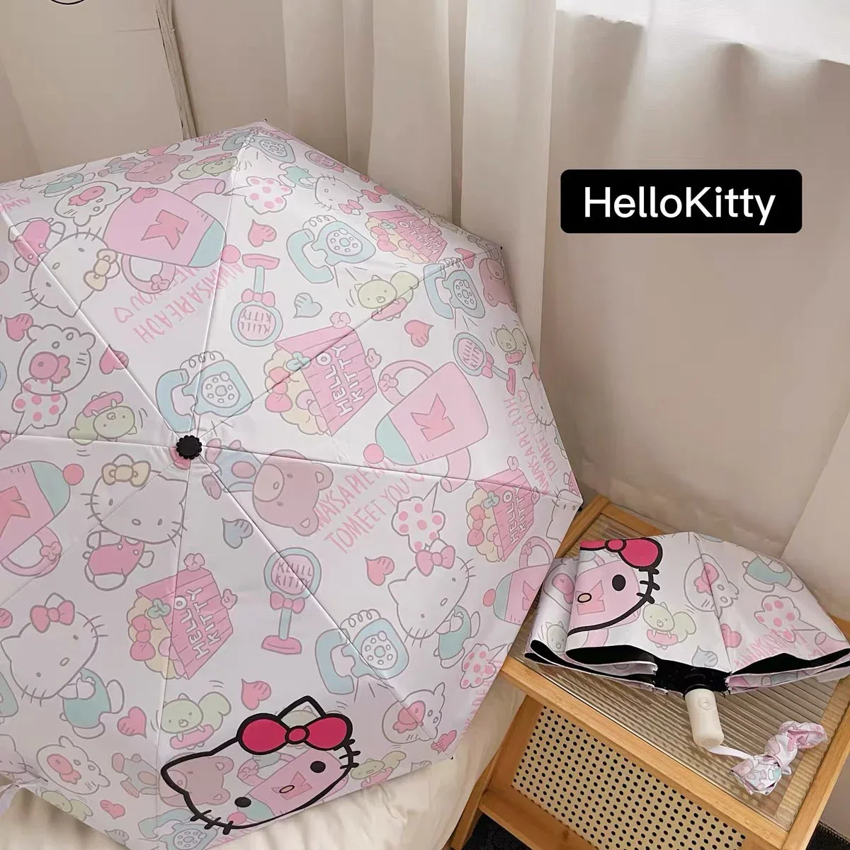 Hello KT Bloomy Shelter Umbrella