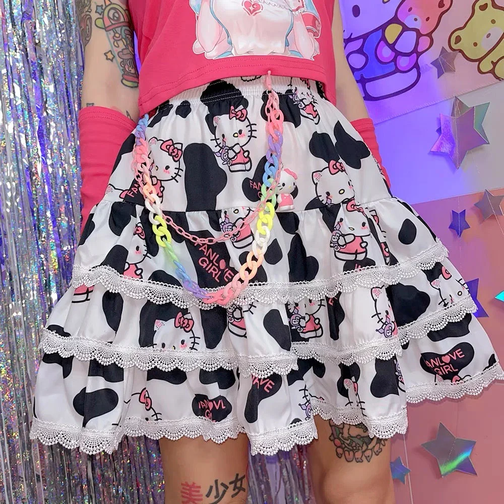 Hello KT Bubbly Blooms Skirt - Image 2