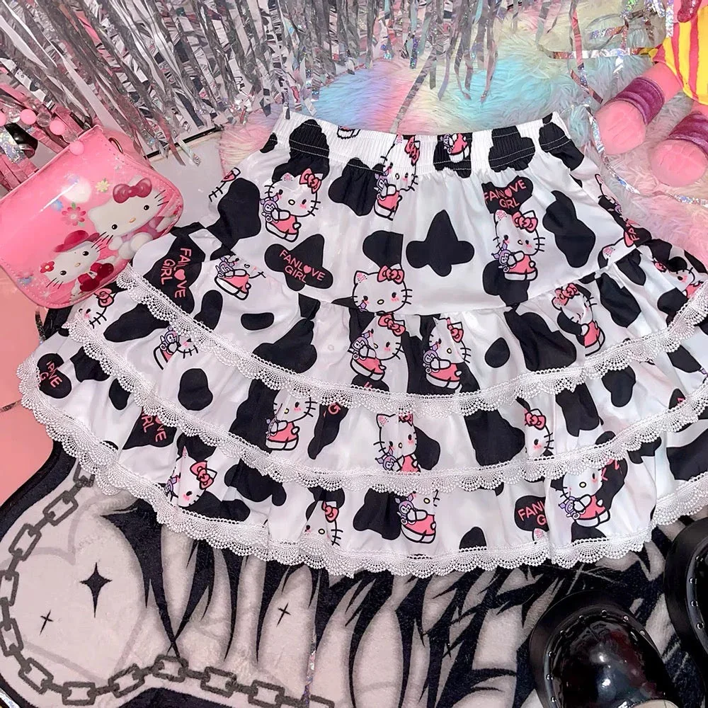 Hello KT Bubbly Blooms Skirt - Image 3