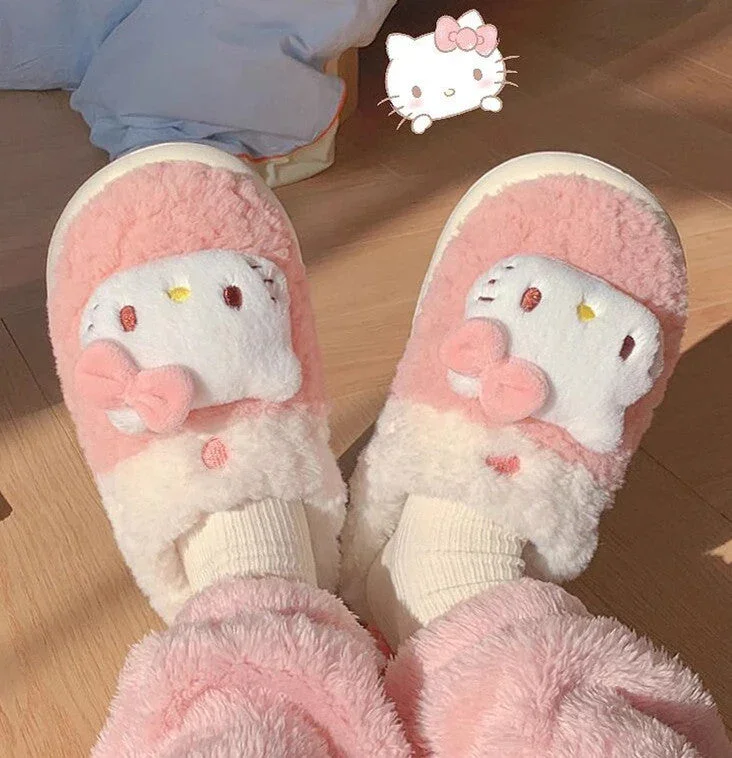 Hello KT Furry Feet Slippers - Image 6