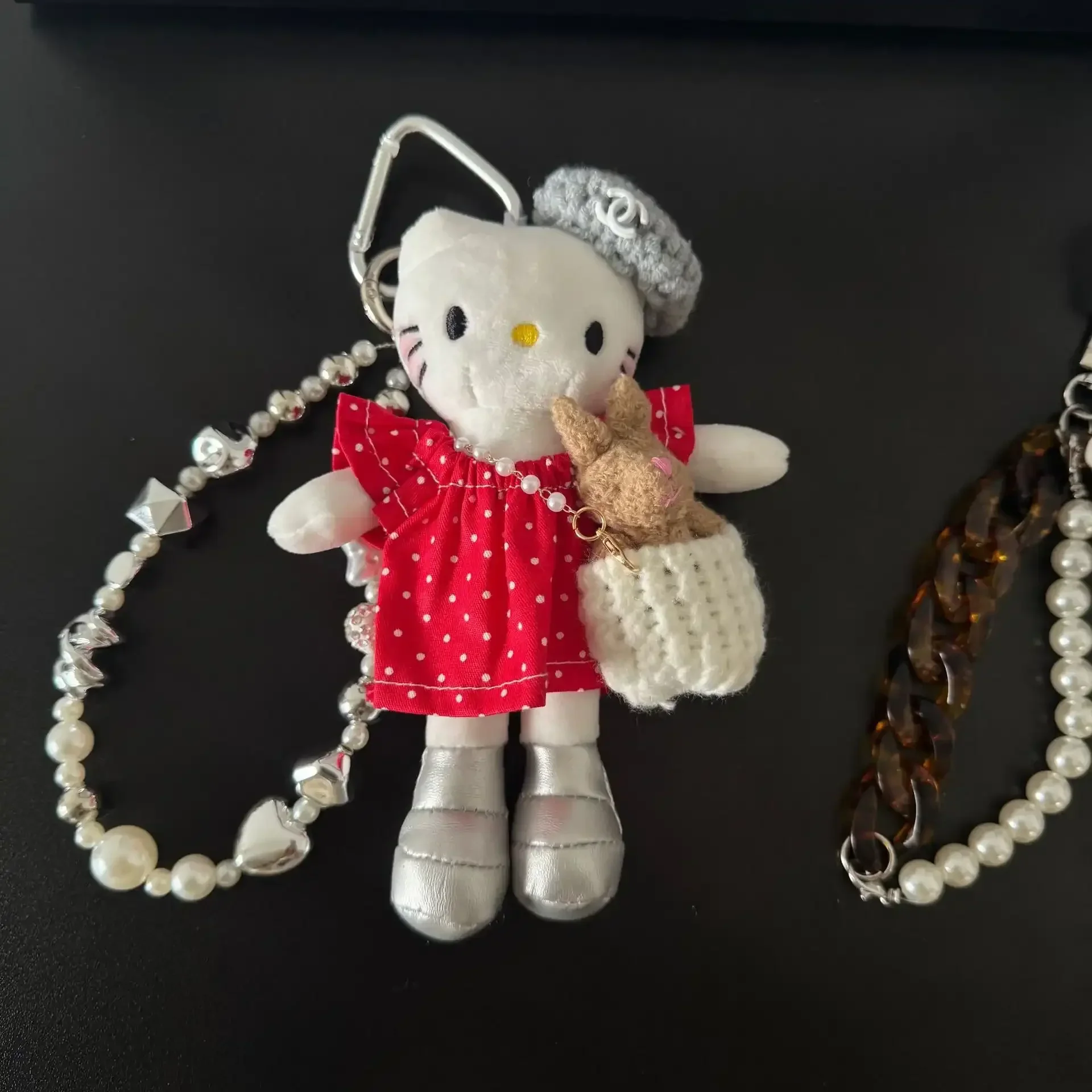 Hello KT Glam Gal Plush Keychain - Image 19