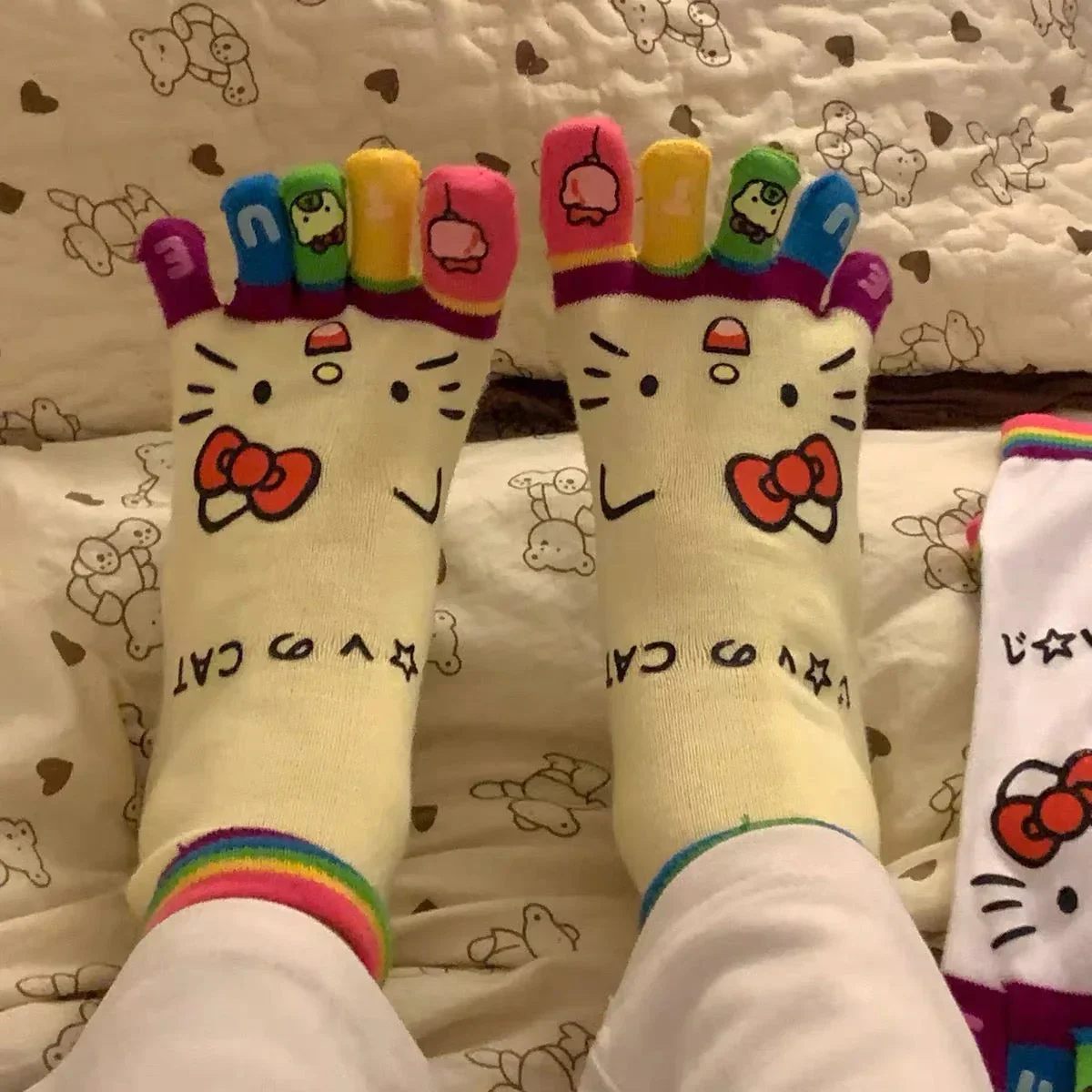 Hello KT Meowgical Walk Socks