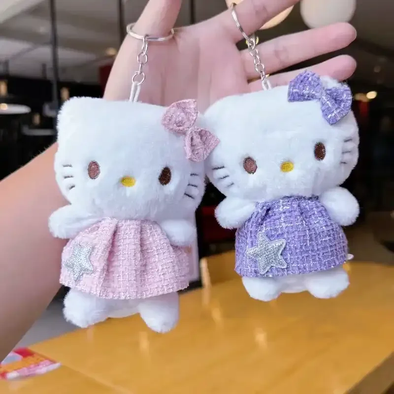 Hello KT Starry Frock Keychain