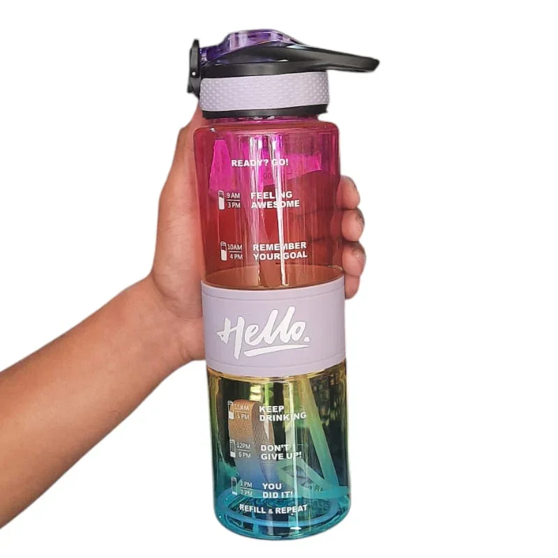 Hello Sports Water Bottle (1000 ml) - Image 9