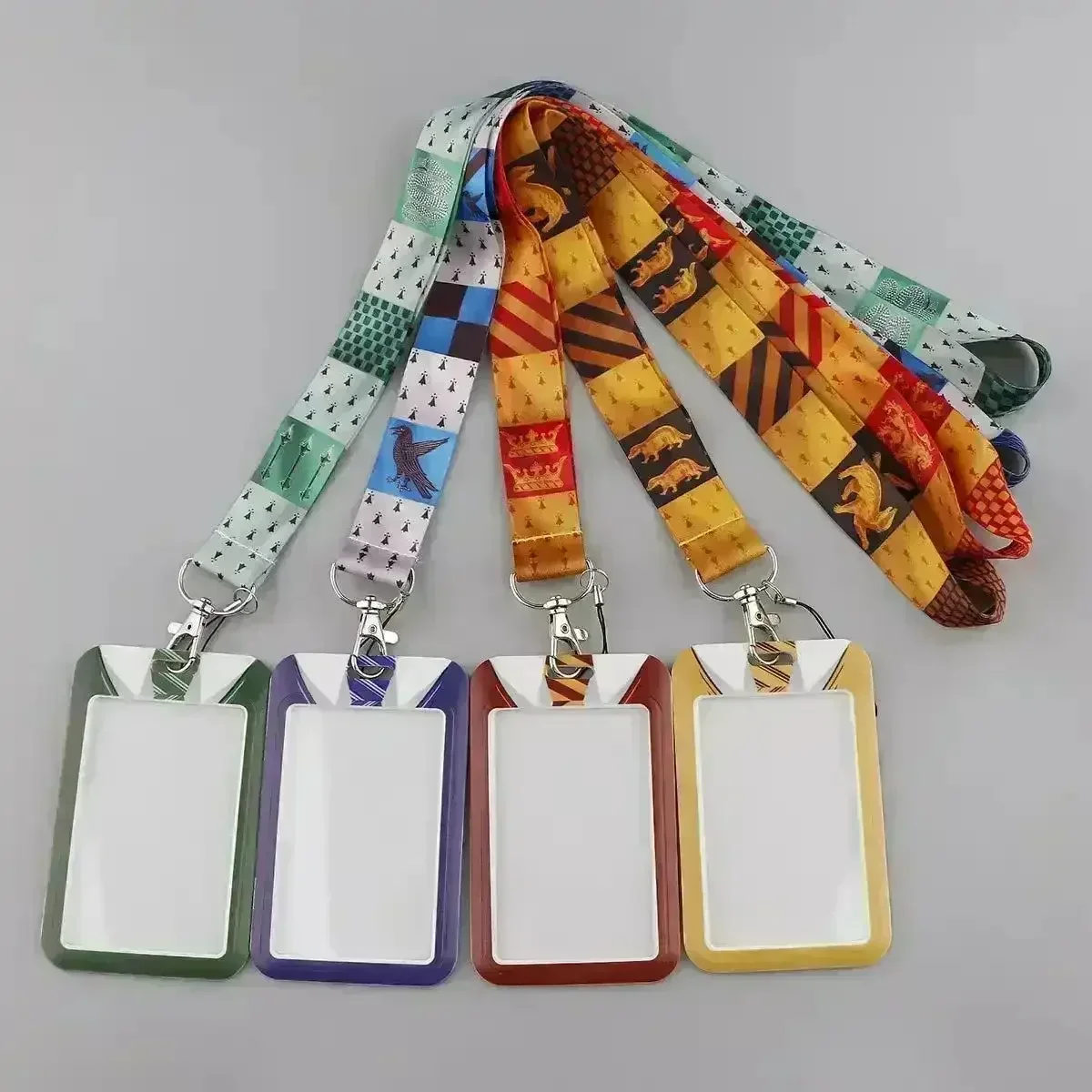 Hogwarts House Colors ID Card Keychain - Image 3