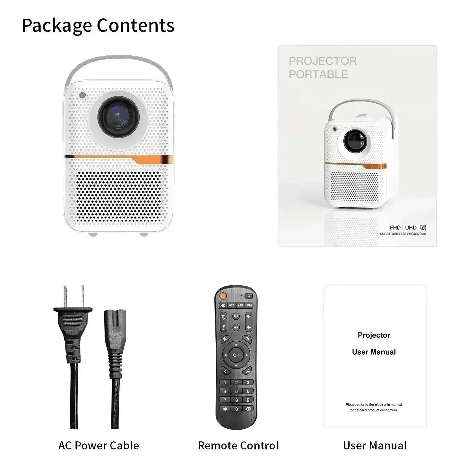 Hongtop Smart 4K Projector - Image 9
