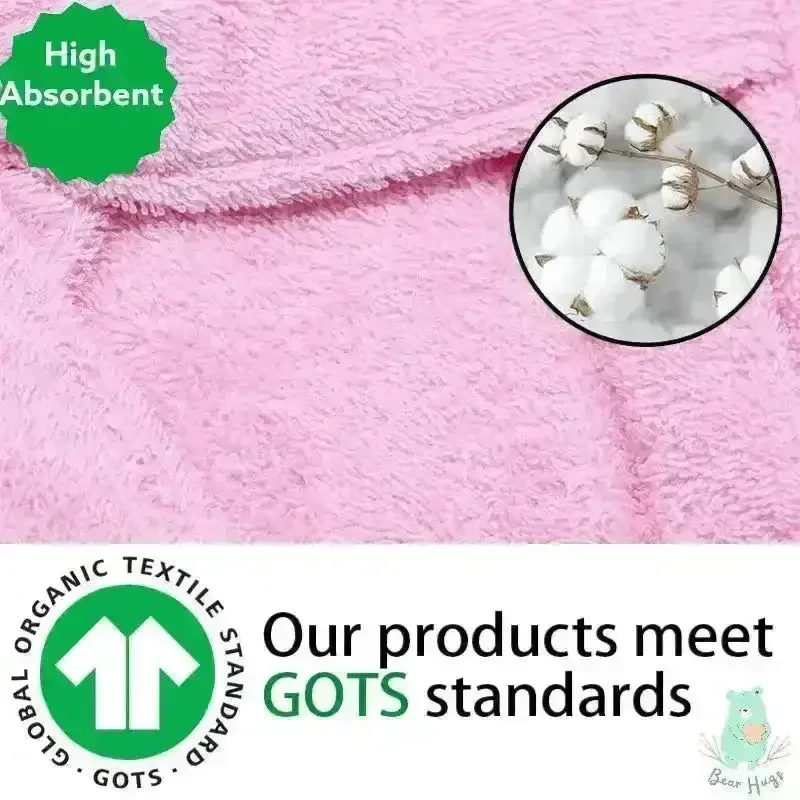 Hooded Bathrobe for Toddlers - Image 5