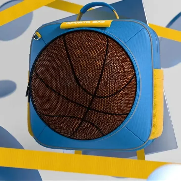 Hoop Hero Kids Casual Backpack - Image 4