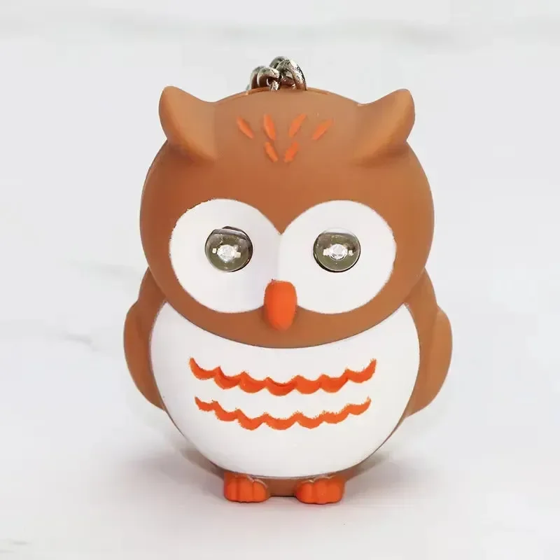 Hoot of Wisdom LED Owl Keychain - Image 19