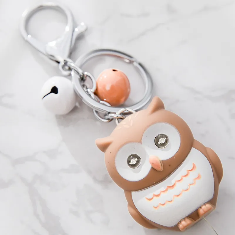 Hoot of Wisdom LED Owl Keychain - Image 24