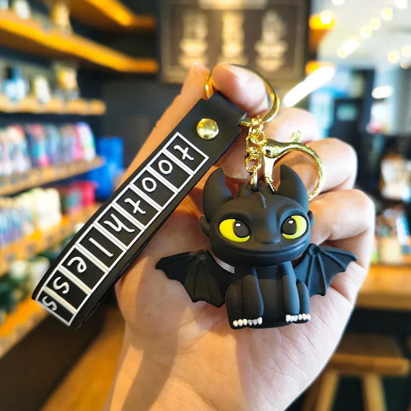 HTTYD Night & Light Fury 3D Keychain - Image 5