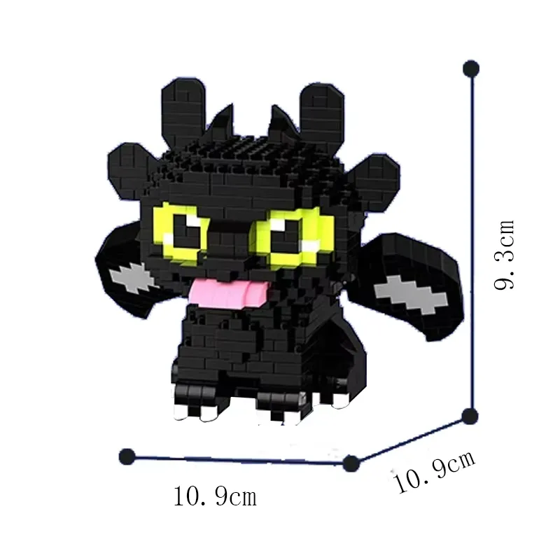 HTTYD Toothless Micro Building Blocks - Image 11