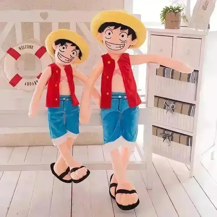 Huggable Monkey D. Luffy Plush Toy - Image 2