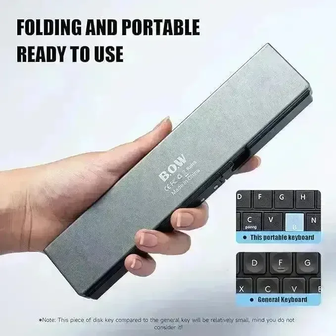 B.O.W. Hyperflex Mini Folding Keyboard - Image 2