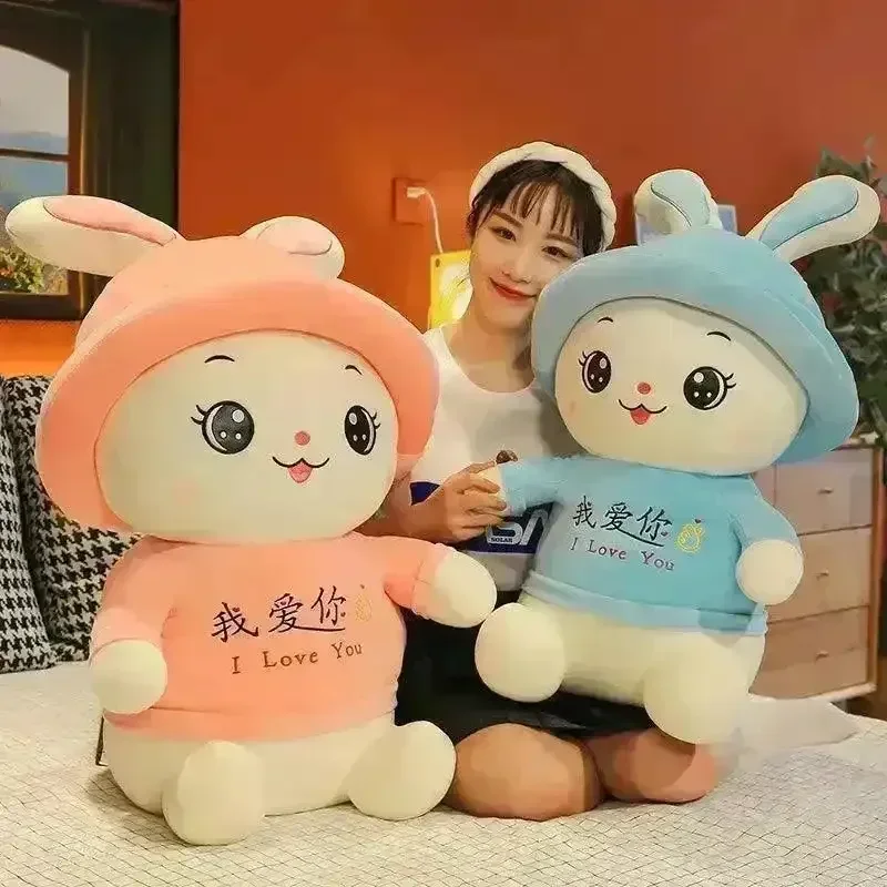 I Love You Rabbit Plushie - Image 3