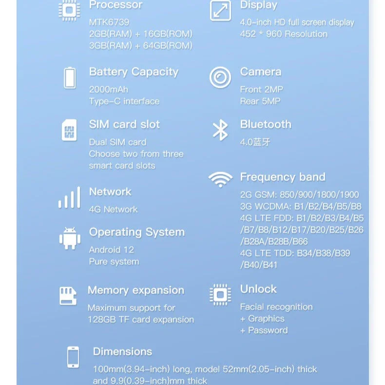 i17 Pro Mini Functional Smartphone - Image 4